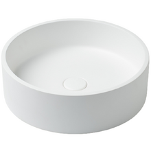 Concrete Smooth 390mm Round Above Counter Basin